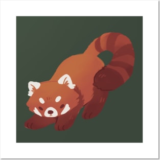 Red Panda 3 Posters and Art